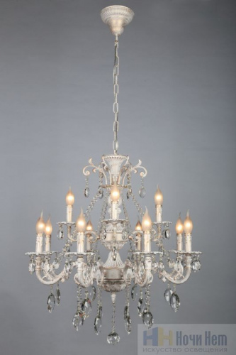 Люстра подвесная Omnilux Martina OML-79003-12, раздел каталога Хрустальные люстры интернет-магазина Ночи Нет