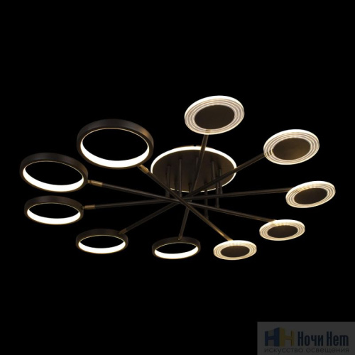 Люстра Loft IT Megan 10164M Black, раздел каталога Светодиодные люстры интернет-магазина Ночи Нет