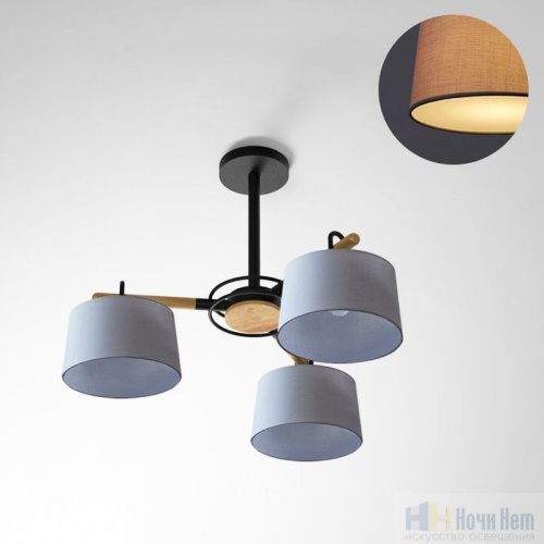 Люстра ImperiumLoft Even 178366-26, раздел каталога Люстры с абажурами интернет-магазина Ночи Нет