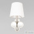 Бра LOFT IT Silence 10303W Nickel, количество ламп - 1, площадь освещения - 2 кв.м Бра LOFT IT Silence 10303W Nickel, раздел каталога Бра с абажуром интернет-магазина Ночи Нет