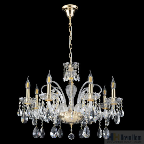 Люстра Crystal Lux MONICA SP8 GOLD 2502/308, раздел каталога Хрустальные люстры интернет-магазина Ночи Нет