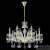 Люстра Crystal Lux MONICA SP8 GOLD 2502/308, раздел каталога Хрустальные люстры интернет-магазина Ночи Нет