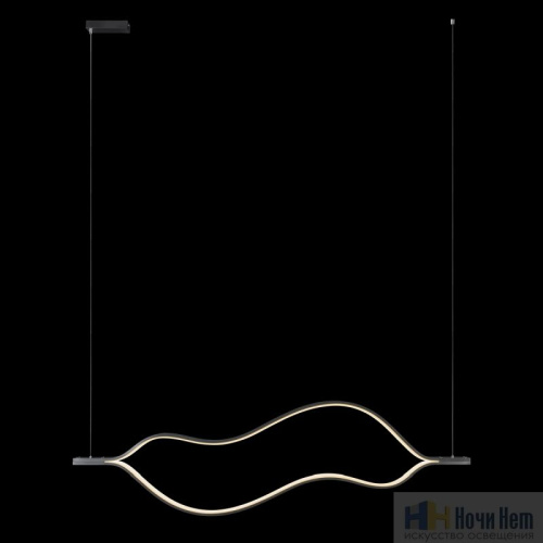 Люстра LOFT IT Tape Light 10403/1400 SN, раздел каталога Светодиодные люстры интернет-магазина Ночи Нет