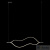 Люстра LOFT IT Tape Light 10403/1400 SN, количество ламп - , площадь освещения - 10,4 кв.м Люстра LOFT IT Tape Light 10403/1400 SN, раздел каталога Светодиодные люстры интернет-магазина Ночи Нет