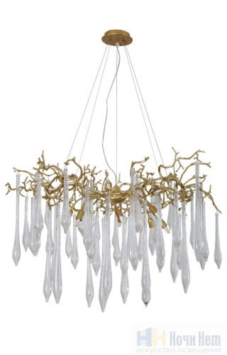 Люстра Crystal Lux REINA SP8 D1000 GOLD PEARL 3580/308, раздел каталога Хрустальные люстры интернет-магазина Ночи Нет