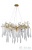 Люстра Crystal Lux REINA SP8 D1000 GOLD PEARL 3580/308, количество ламп - 8, площадь освещения - 16 кв.м Люстра Crystal Lux REINA SP8 D1000 GOLD PEARL 3580/308, раздел каталога Хрустальные люстры интернет-магазина Ночи Нет