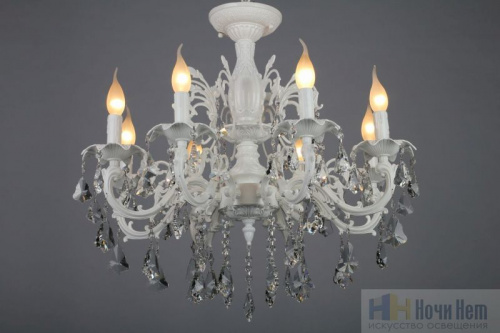 Люстра потолочная Omnilux Catanzaro OML-30807-08, раздел каталога Люстры с абажурами интернет-магазина Ночи Нет