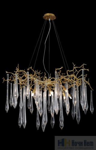 Люстра Crystal Lux REINA SP8 D1000 GOLD PEARL 3580/308, раздел каталога Хрустальные люстры интернет-магазина Ночи Нет