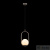Светильник подвесной Loft IT Glob LOFT2595-B, количество ламп - 1, площадь освещения - 3 кв.м Светильник подвесной Loft IT Glob LOFT2595-B, раздел каталога Подвесы 1 лампа интернет-магазина Ночи Нет