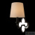 Бра LOFT IT Silence 10303W Black, количество ламп - 1, площадь освещения - 2 кв.м Бра LOFT IT Silence 10303W Black, раздел каталога Бра с абажуром интернет-магазина Ночи Нет