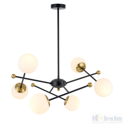 Люстра Lumion Melody 6581/6, раздел каталога Люстры с плафонами интернет-магазина Ночи Нет