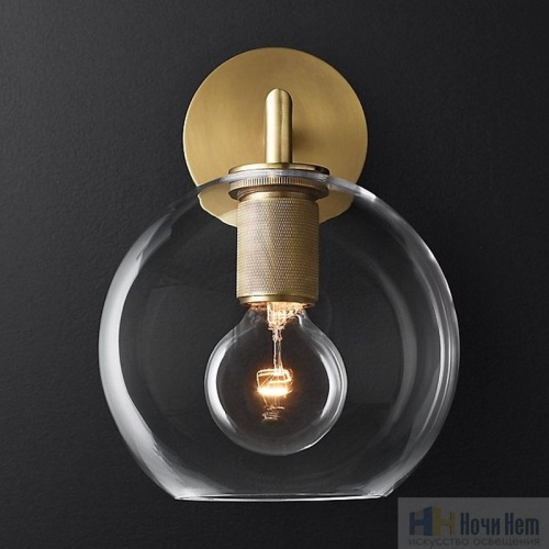 Бра ImperiumLoft RH Utilitaire 123276-22, раздел каталога Бра с плафоном интернет-магазина Ночи Нет