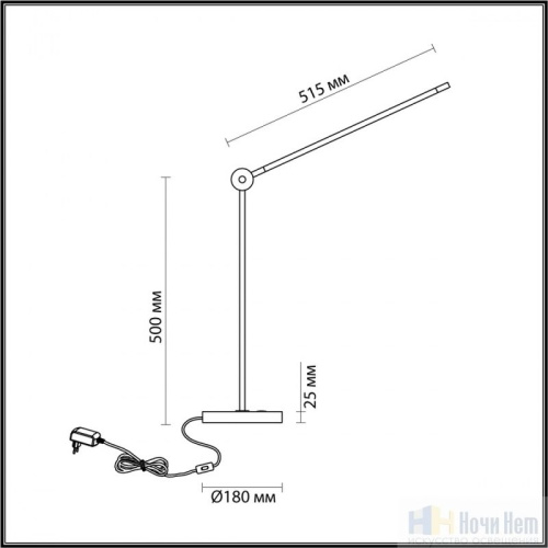 Настольная лампа Odeon Light Foden 7101/12TL, раздел каталога Лампы настольные офисные интернет-магазина Ночи Нет