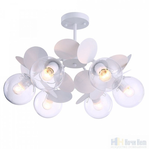 Люстра Freya Satellite FR5165PL-06W, раздел каталога Люстры с плафонами интернет-магазина Ночи Нет