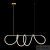 Люстра LOFT IT Thread 10388P/A Brass, раздел каталога Светодиодные люстры интернет-магазина Ночи Нет