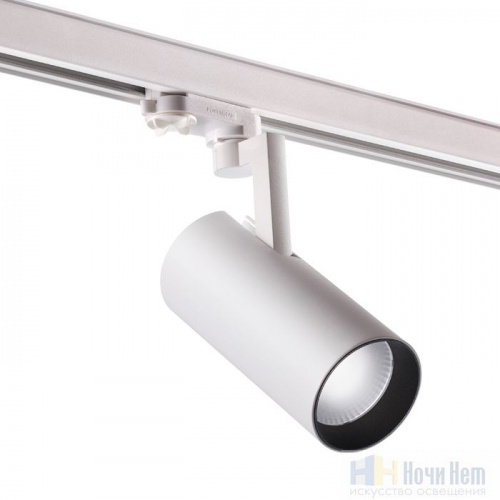 картинка Светильник трековый трехфазный Novotech Helix 358257 от магазина Ночи Нет!