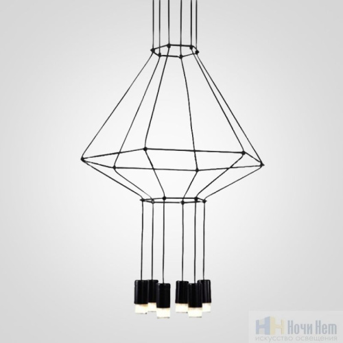 Светильник подвесной ImperiumLoft Wireflow 84532-22, раздел каталога Подвесы 4 лампы и больше интернет-магазина Ночи Нет