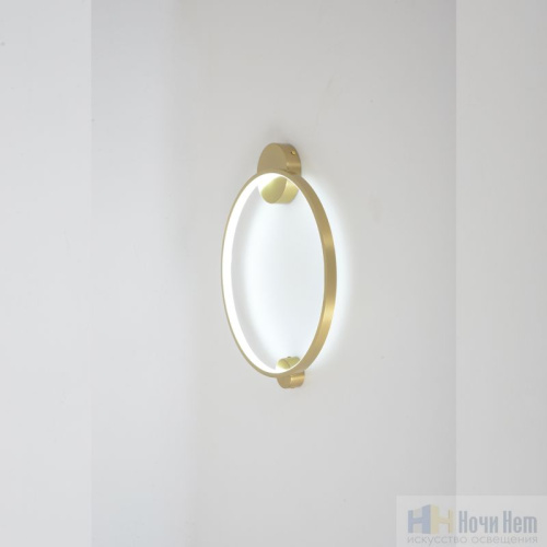 Бра Crystal Lux REAL AP18W LED BRASS 2792/418, раздел каталога Светодиодные бра интернет-магазина Ночи Нет