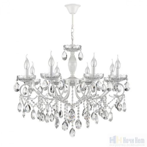Люстра Lumion Snow 8189/8, раздел каталога Хрустальные люстры интернет-магазина Ночи Нет