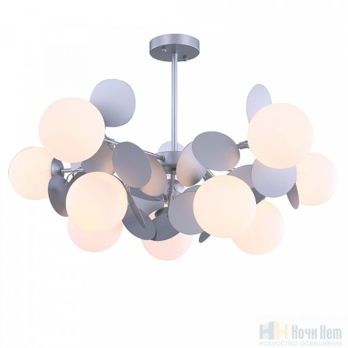 Люстра Freya Satellite FR5165PL-10S, раздел каталога Люстры с плафонами интернет-магазина Ночи Нет