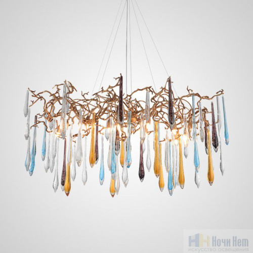 Люстра ImperiumLoft Spruce 141025-26, раздел каталога Стеклянные люстры интернет-магазина Ночи Нет