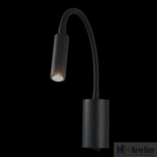 Бра Loft IT Stick 10009BK, раздел каталога Подсветка на гибкой ножке интернет-магазина Ночи Нет
