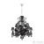 Люстра LOFT IT Zenith 10210/12 Black, количество ламп - 12, площадь освещения - 24 кв.м Люстра LOFT IT Zenith 10210/12 Black, раздел каталога Хрустальные люстры интернет-магазина Ночи Нет