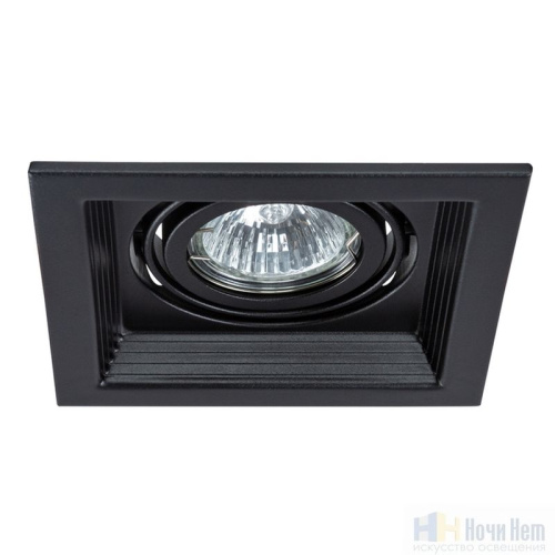 Светильник встраиваемый Arte Lamp Canis A6661PL-1BK, раздел каталога Поворотные точечные светильники интернет-магазина Ночи Нет