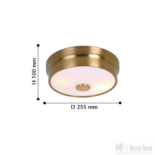 Светильник потолочный Favourite Pannikin 2375-2C, раздел каталога Круглые классические светильники интернет-магазина Ночи Нет