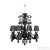Люстра LOFT IT Zenith 10210/8 Black, количество ламп - 8, площадь освещения - 16 кв.м Люстра LOFT IT Zenith 10210/8 Black, раздел каталога Хрустальные люстры интернет-магазина Ночи Нет