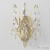 Бра Crystal Lux ESMIRALDA AP2 GOLD 0523/402, количество ламп - 2, площадь освещения - 4 кв.м Бра Crystal Lux ESMIRALDA AP2 GOLD 0523/402, раздел каталога Хрустальные бра интернет-магазина Ночи Нет