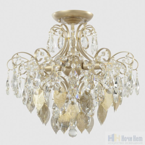 Люстра Crystal Lux ESMIRALDA PL4 GOLD 0523/104, раздел каталога Хрустальные люстры интернет-магазина Ночи Нет