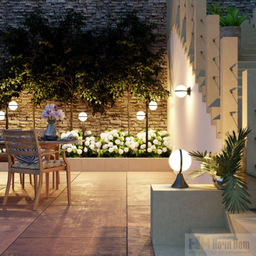 Светильник уличный Odeon Light Lomeo 4832/1A, раздел каталога Напольные уличные светильники интернет-магазина Ночи Нет