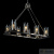 Люстра LOFT IT Candlelight 10437/760R, раздел каталога Люстры с плафонами интернет-магазина Ночи Нет