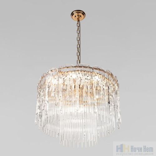 Люстра LOFT IT Florida 10298/600 French gold, раздел каталога Стеклянные люстры интернет-магазина Ночи Нет