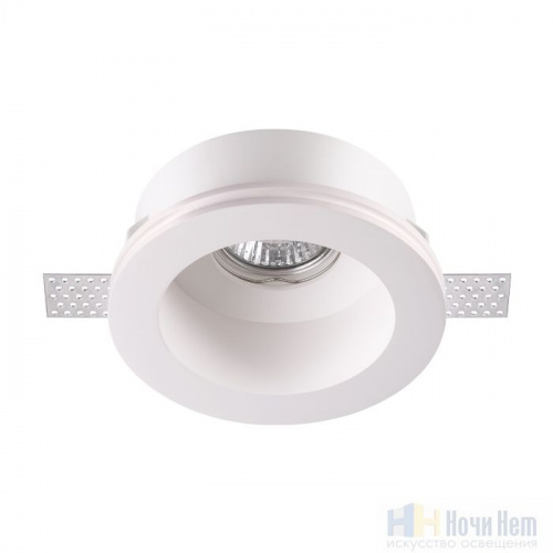 Встраиваемый светильник Novotech Yeso 370469, раздел каталога Точечные светильники из гипса интернет-магазина Ночи Нет