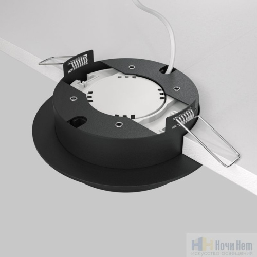 Встраиваемый светильник Maytoni Hoop DL086-GX53-RD-B, раздел каталога Точечные светильники металл интернет-магазина Ночи Нет