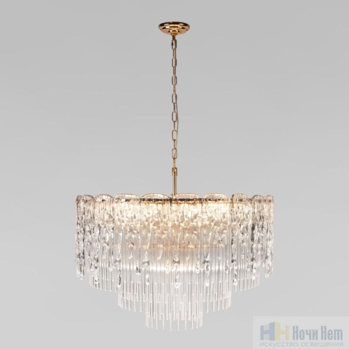 Люстра LOFT IT Florida 10298/800 French gold, раздел каталога Стеклянные люстры интернет-магазина Ночи Нет