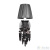 Бра LOFT IT Zenith 10210/1W Black, количество ламп - 1, площадь освещения - 2 кв.м Бра LOFT IT Zenith 10210/1W Black, раздел каталога Бра с абажуром интернет-магазина Ночи Нет