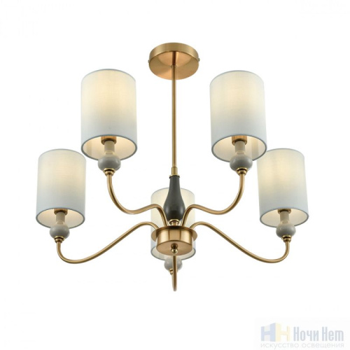 Люстра Lumion Anri 6590/5, раздел каталога Люстры с абажурами интернет-магазина Ночи Нет