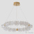 Люстра Crystal Lux RICH SP38W LED 3970/338, количество ламп - 1, площадь освещения - 13 кв.м Люстра Crystal Lux RICH SP38W LED 3970/338, раздел каталога Стеклянные люстры интернет-магазина Ночи Нет