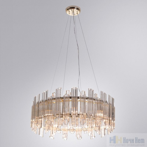 Люстра Arte Lamp Jastin A2848SP-8GO, раздел каталога Хрустальные люстры интернет-магазина Ночи Нет
