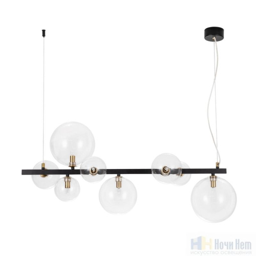 Люстра Arte Lamp Vincent A7790SP-8BK, раздел каталога Люстры с плафонами интернет-магазина Ночи Нет