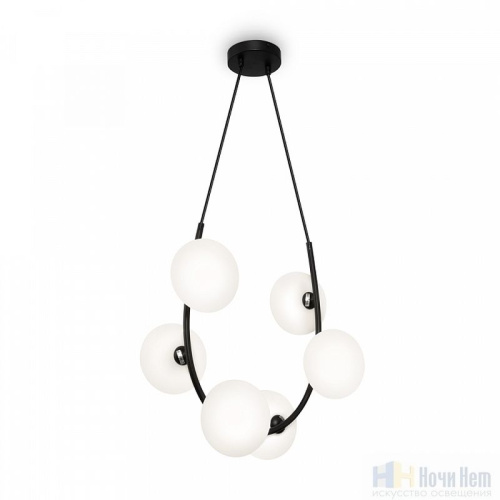 Светильник подвесной Freya Perlina FR4005PL-06B2, раздел каталога Подвесы 4 лампы и больше интернет-магазина Ночи Нет