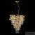 Люстра Crystal Lux Romeo SP10 gold D600, количество ламп - 10, площадь освещения - 25 кв.м Люстра Crystal Lux Romeo SP10 gold D600, раздел каталога Хрустальные люстры интернет-магазина Ночи Нет