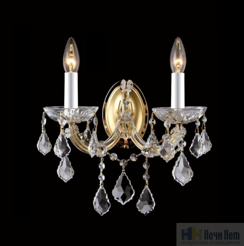 Бра Crystal Lux TESORO AP2 3190/402, раздел каталога Хрустальные бра интернет-магазина Ночи Нет