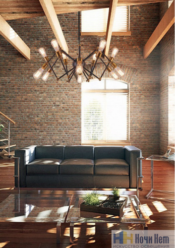 Люстра Divinare Formica 3037/03 SP-12, раздел каталога Кованые люстры интернет-магазина Ночи Нет