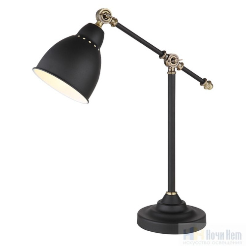 Настольная лампа Arte Lamp Braccio A2054LT-1BK, раздел каталога Лампы настольные офисные интернет-магазина Ночи Нет