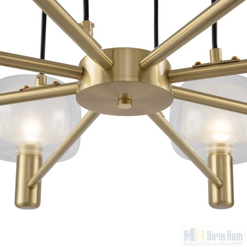 Люстра Maytoni Vision MOD411PL-08G, раздел каталога Люстры с плафонами интернет-магазина Ночи Нет