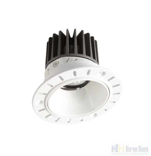 Светильник встраиваемый Crystal Lux CLT 083C1 WH 4000K 1400/004, раздел каталога Встраиваемые светильники в ГКЛ под шпаклевку интернет-магазина Ночи Нет